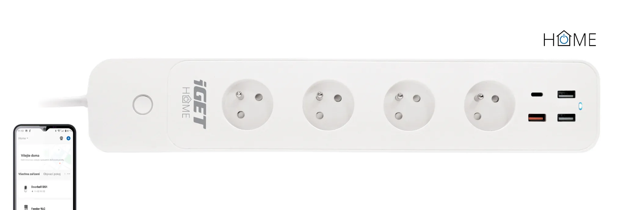 iGET HOME Power 4 USB