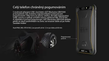 iGET BLACKVIEW GBV5500 Yellow gallery 21