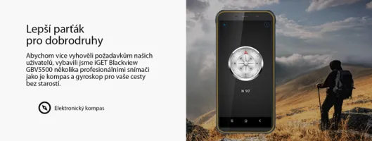 iGET BLACKVIEW GBV5500 Yellow gallery 27