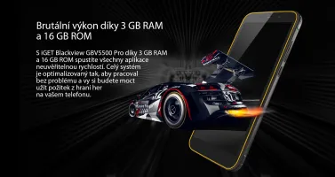 iGET BLACKVIEW GBV5500 Pro Yellow gallery 15