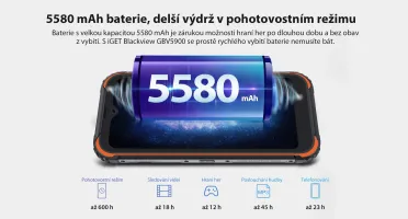 iGET BLACKVIEW GBV5900 Orange gallery 22