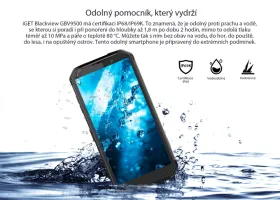 iGET BLACKVIEW GBV9500 Black gallery 21