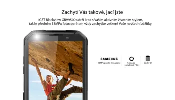 iGET BLACKVIEW GBV9500 Black gallery 23