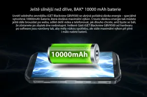 iGET BLACKVIEW GBV9500 Black gallery 26