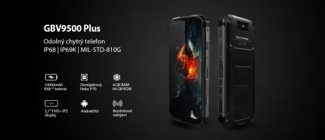 iGET BLACKVIEW GBV9500 Plus Black gallery 14