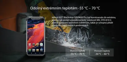 iGET BLACKVIEW GBV9600 Pro Black gallery 25