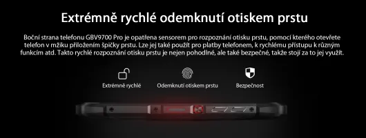 iGET BLACKVIEW GBV9700 Pro Black gallery 18