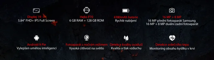 iGET BLACKVIEW GBV9700 Pro Black gallery 9