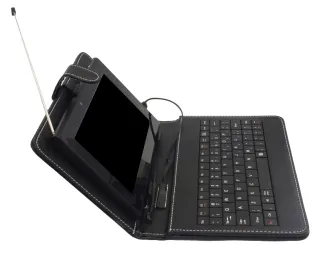 7" pouzdro s klávesnicí F7Black